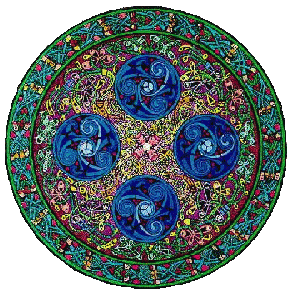 Round Stained Glass Window